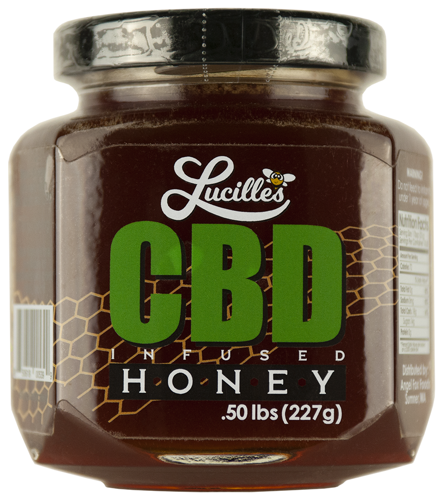 Lucille's CBD Infused Honey jar